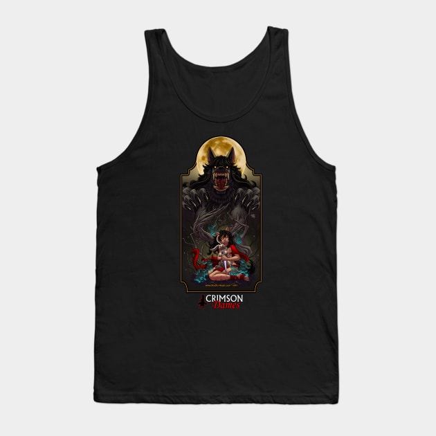 Crimson Dames: Orphan Vs. Mother Wolf Tank Top by Ciel of Studio-Aegis